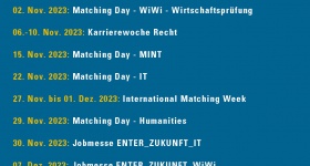 Die Matching Days an der Goethe-Universität