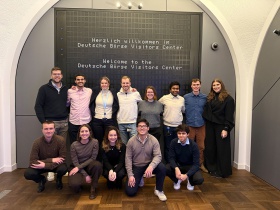 Gemeinsamer Besuch des Deutsche Börse Visitors Center
